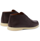 Loro Piana - Open Walk Full-Grain Leather Boots - Men - Brown