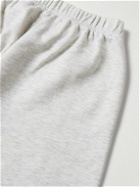 ERL - Straight-Leg Cotton-Jersey Sweatpants - Gray