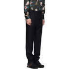 Fendi Navy Drawstring Trousers