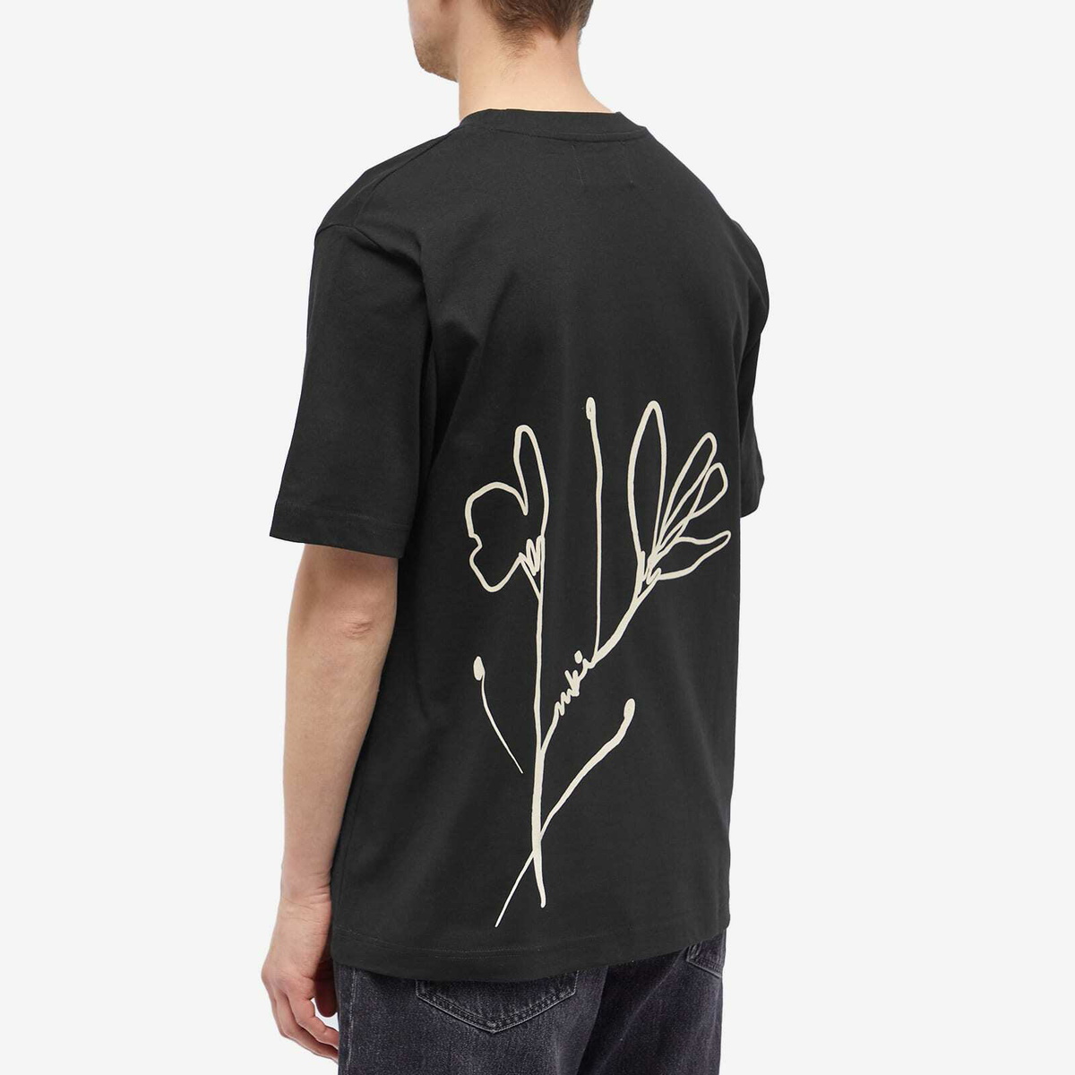 MKI Men's Floral TShirt in Black MKI MiyukiZoku