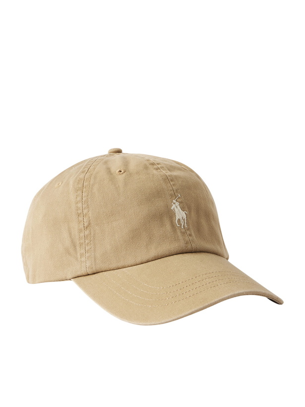 Photo: Polo Ralph Lauren - Logo-Embroidered Cotton-Twill Baseball Cap
