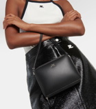 Courrèges Cloud leather shoulder bag