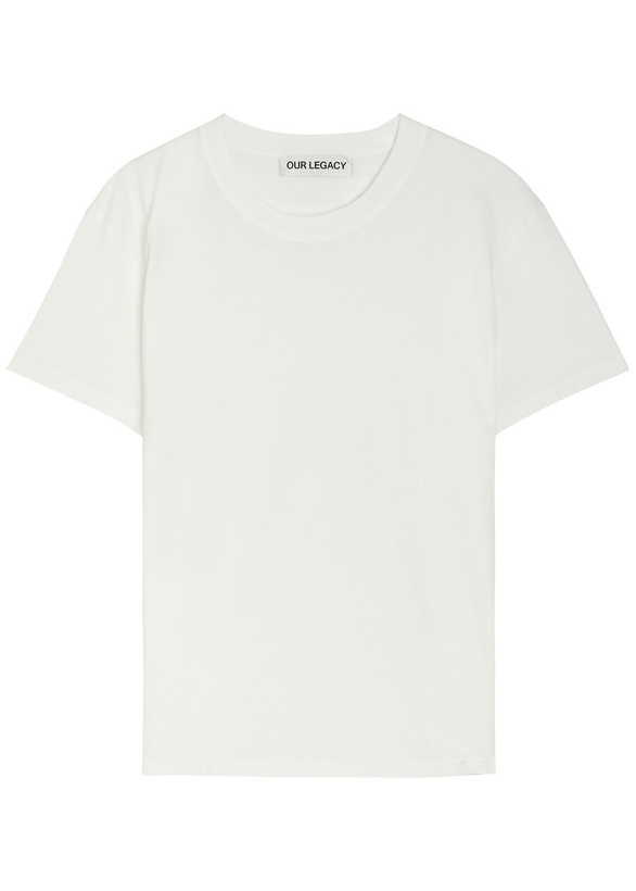 Photo: Our Legacy Classic Cotton T-shirt White