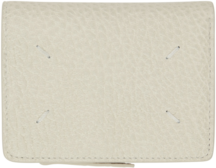 Photo: Maison Margiela Off-White Four Stitches Wallet