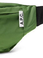 A.P.C. - Nylon Belt Bag - Green