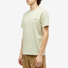 A.P.C. Men's Overdyed Item Logo T-Shirt in Light China Green