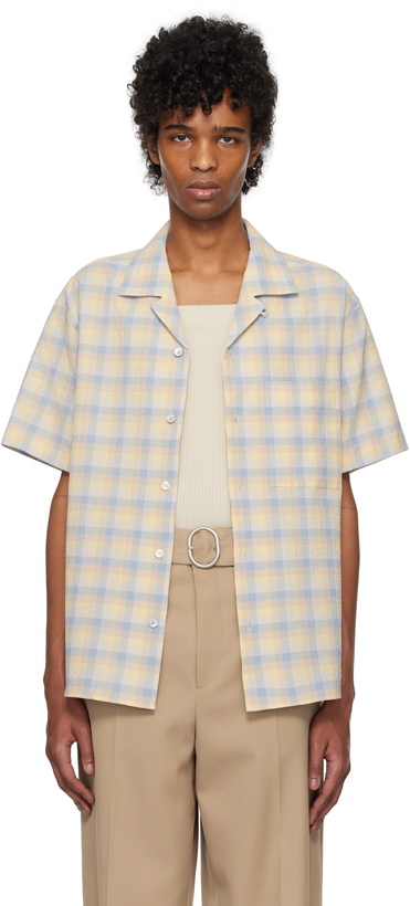 Photo: LE17SEPTEMBRE Yellow & Blue Check Shirt