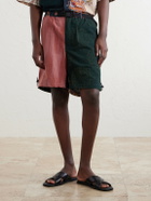 Kardo - Kami Wide-Leg Belted Cotton Shorts - Multi