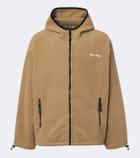 Miu Miu Hooded fleece jacket