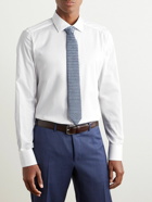 Zegna - Cotton-Blend Twill Shirt - White