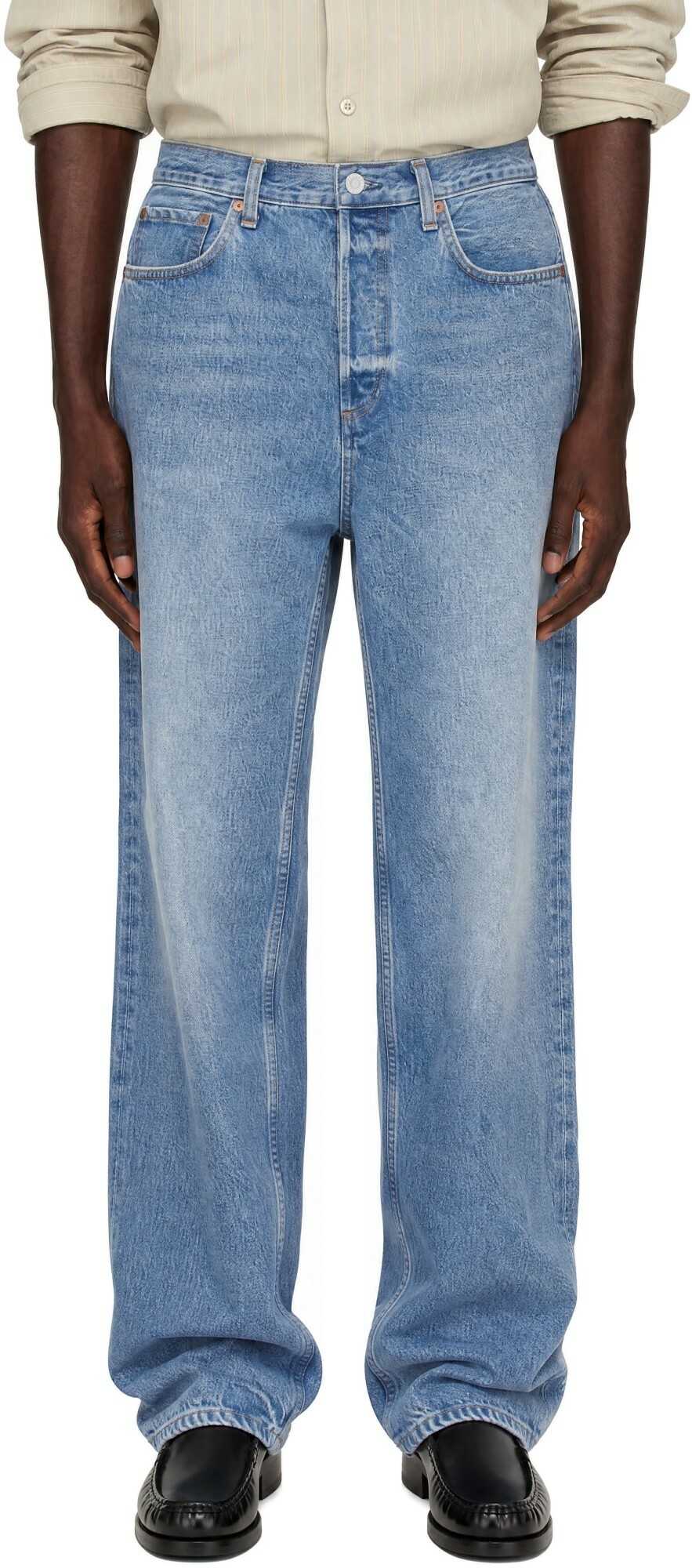 AGOLDE Blue Magnus Trouser Jeans