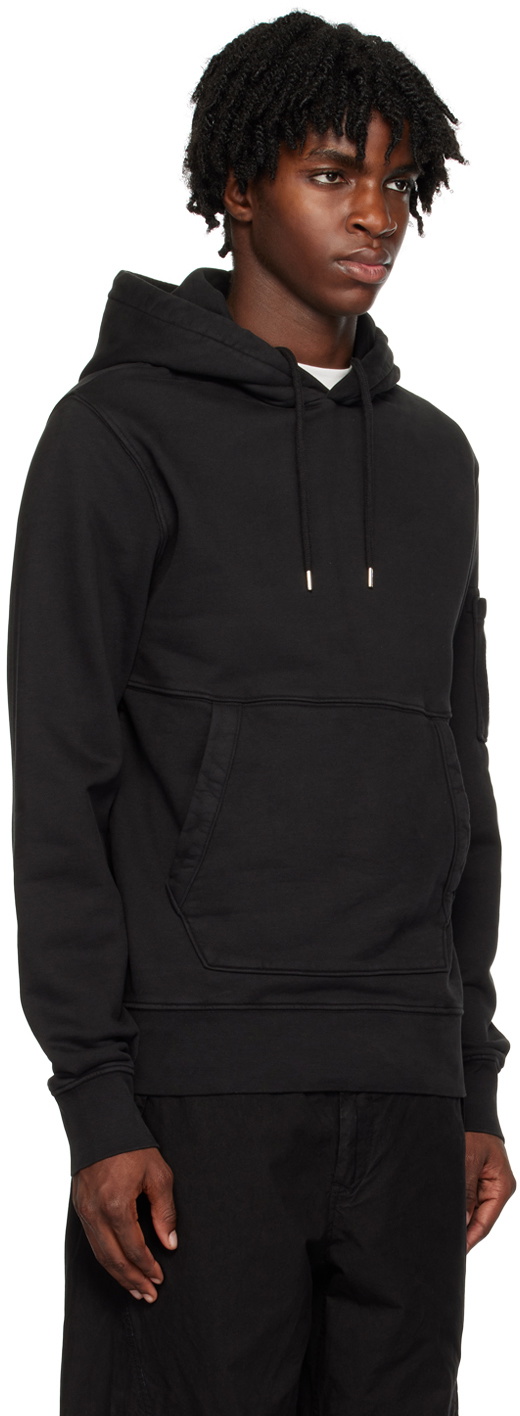 C.P. Company Black Lens Hoodie C.P. Company