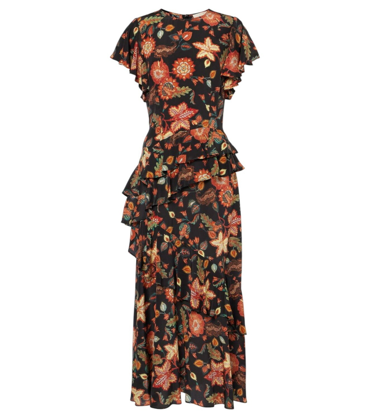 Ulla Johnson Amaia floral crêpe de chine midi dress Ulla Johnson