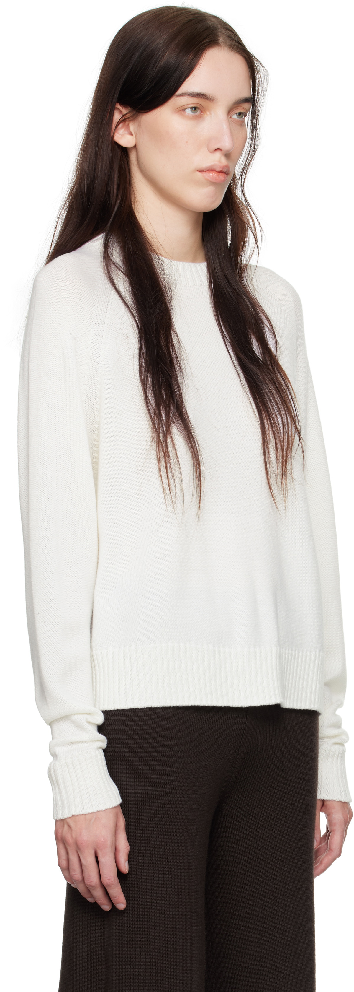 Max Mara Leisure Off-White Salvia Sweater