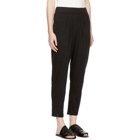 Raquel Allegra Black Easy Lounge Pants