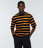 Marni - Striped cotton blend T-shirt