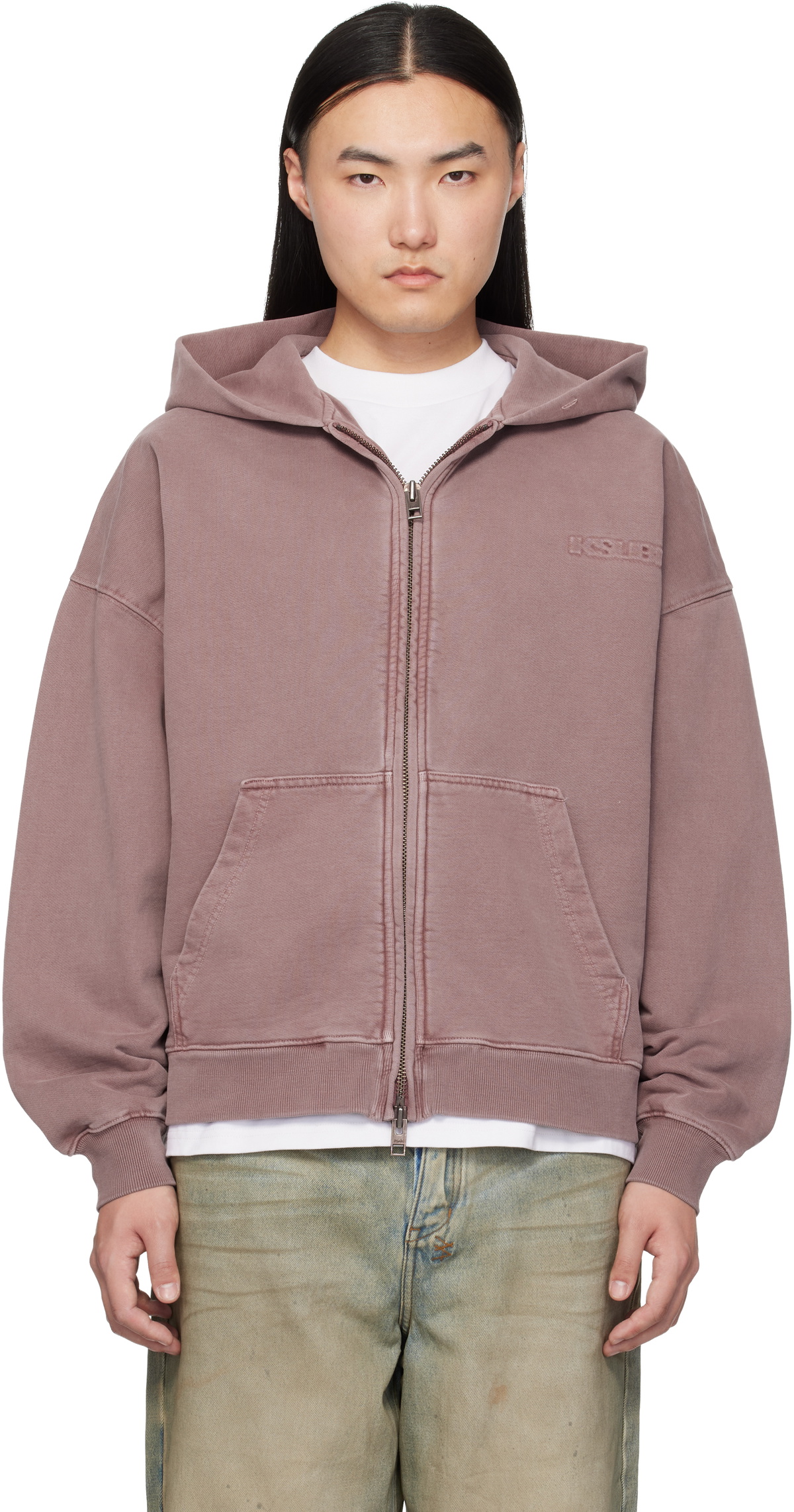Ksubi Purple Intruder Ekcess Zip Hoodie