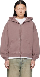 Ksubi Purple Intruder Ekcess Zip Hoodie