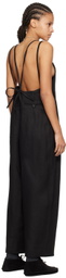 Bode Black Gardner Jumpsuit