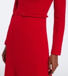 Roland Mouret Wool crêpe cocktail dress
