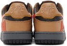 BAPE Brown & Tan SK8 STA Low Sneakers