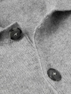 Canali - Wool and Cashmere-Blend Overshirt - Gray