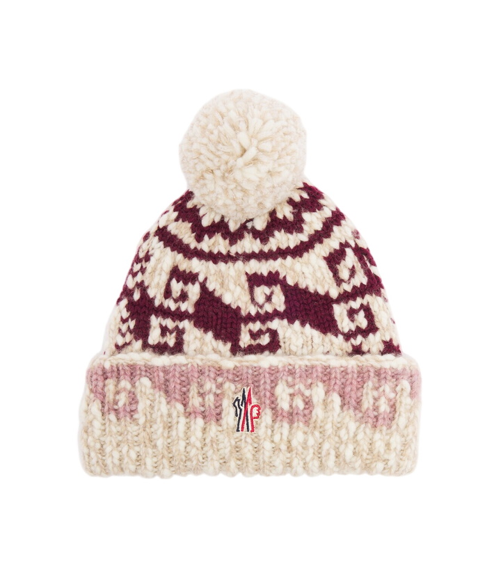 Photo: Moncler Grenoble Jacquard wool and alpaca-blend beanie