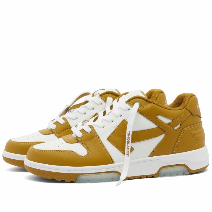 Photo: Off-White Women's Out Of Office Calf Leather Sneakers in White