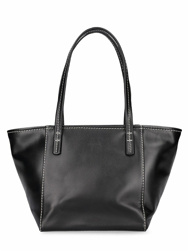 Photo: BY FAR - Bar Box Leather Tote Bag