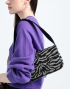 Staud Tommy Beaded Bag Womens Handbag in Black