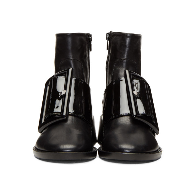 Maison margiela best sale big buckle boots