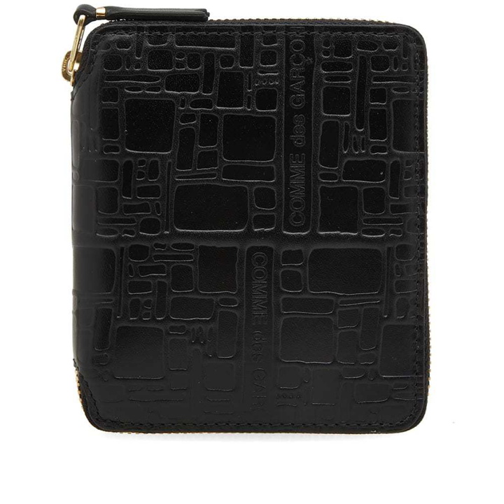 Photo: Comme des Garcons SA2100EL Embossed Logo Wallet