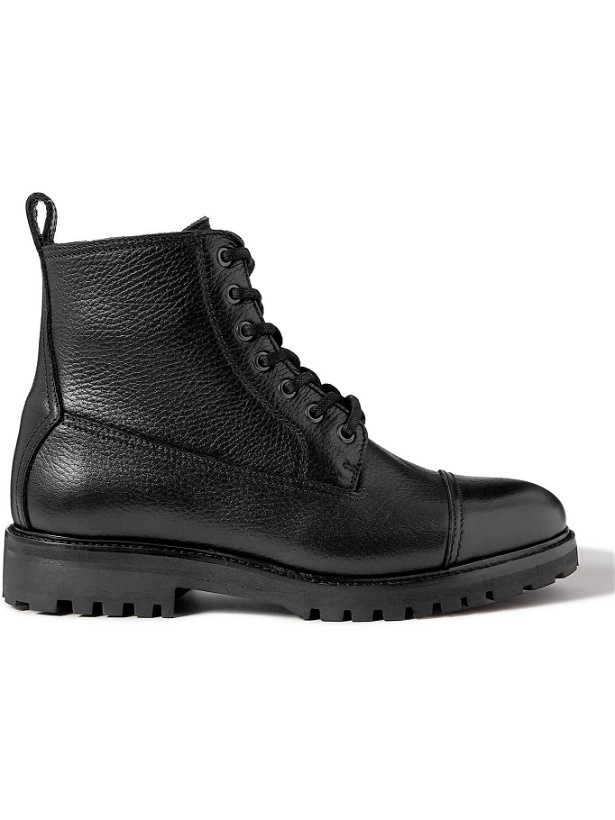 Photo: BELSTAFF - Alperton Full-Grain Leather Boots - Black - EU 42