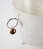Natalia Criado Embellished silver-plated ice bucket