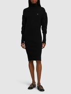 VIVIENNE WESTWOOD - Bea Wool & Cashmere L/s Mini Dress