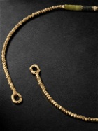 MAOR - Creosote Gold, Lapis Lazuli and Diamond Wrap Bracelet - Gold