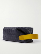 Bottega Veneta - Intrecciato Colour-Block Leather Wash Bag