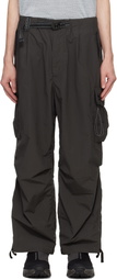 and wander Gray Oversized Cargo Pants