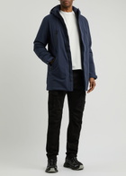Sandbanks Terrace Padded Nylon Parka Navy