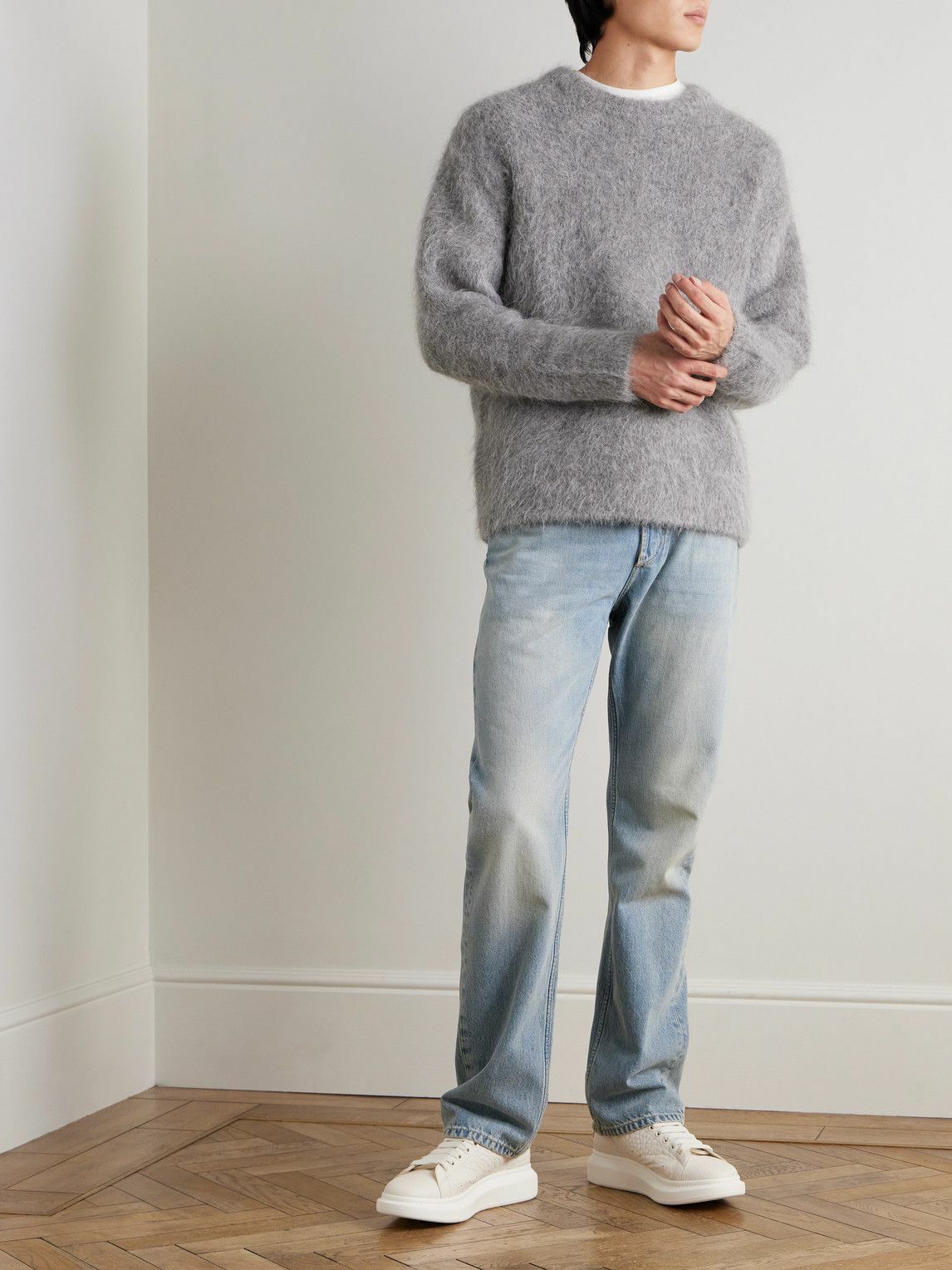 McQueen - Francis Straight-Leg Jeans - Blue