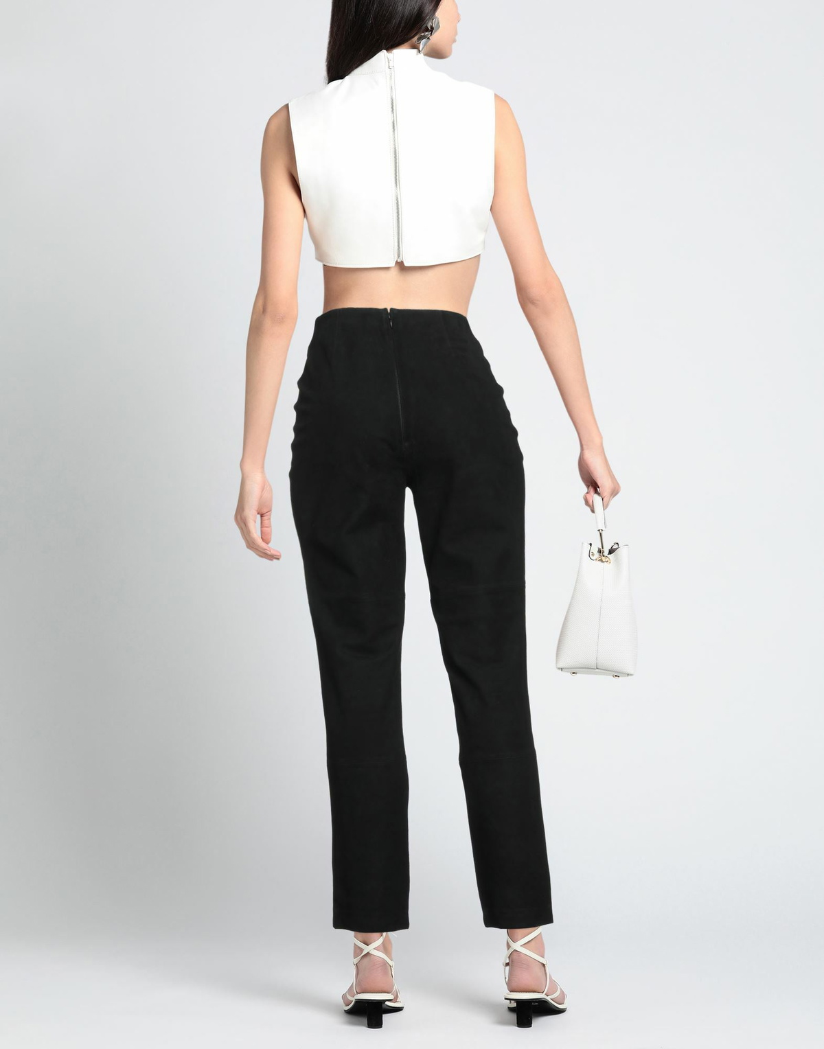 Róhe Womens Pants in Black