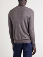 Loro Piana - Cashmere and Silk-Blend Sweater - Gray