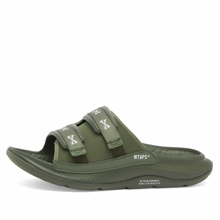 Photo: HOKA ONE ONE x WTAPS Ora Luxe in Four Leaf Clover/White
