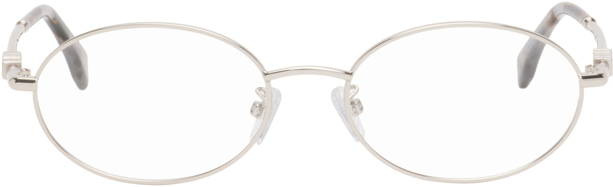 Fendi Silver Fendigraphy Glasses