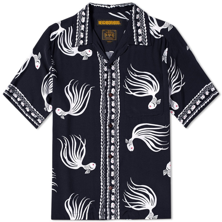 Photo: Neighborhood Short Sleeve Otha Fish Aloha Shirt