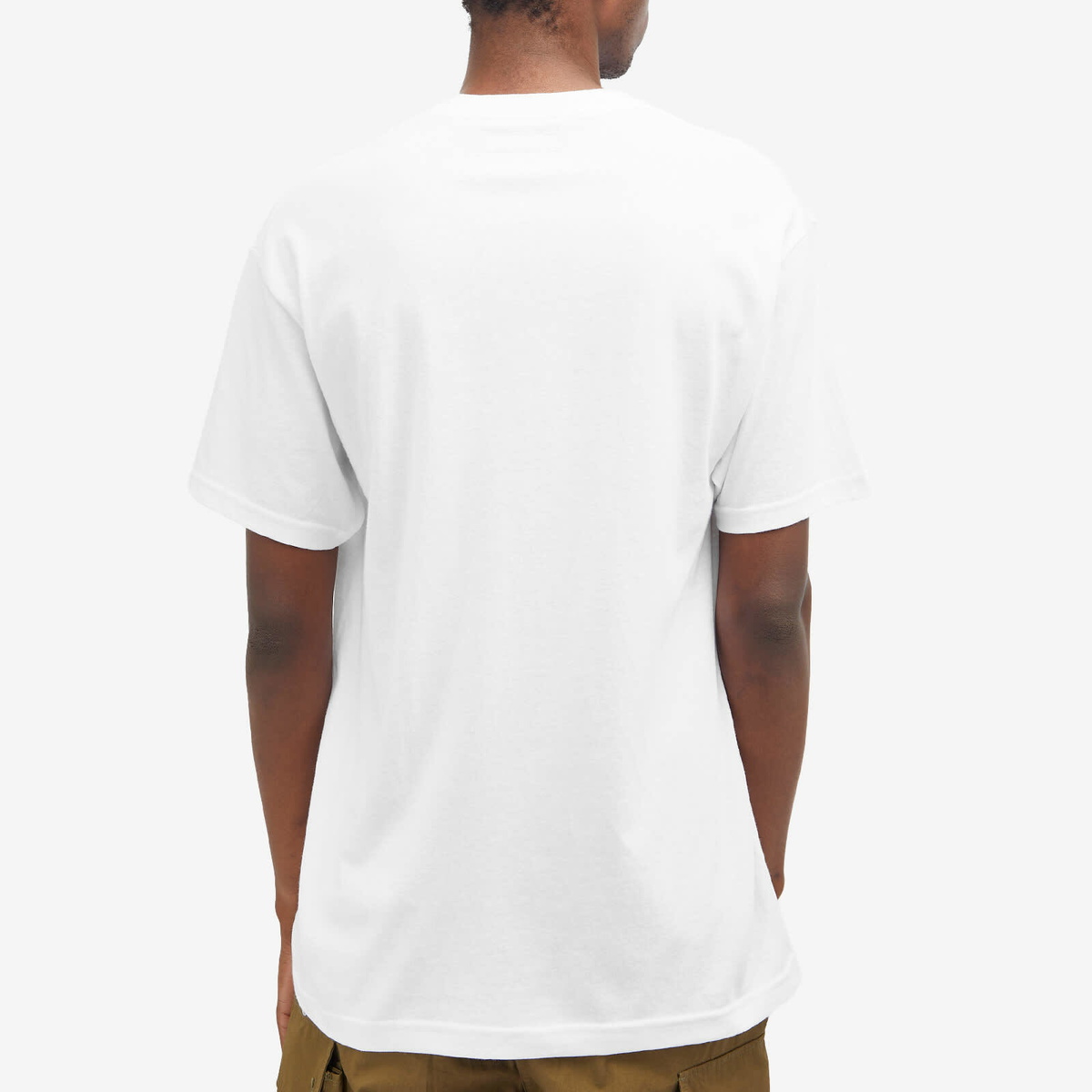 Wacko Maria Men's x Bob Marley Type-4 T-Shirt in White Wacko Maria