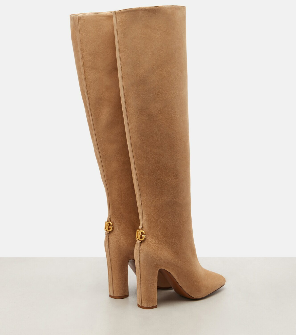 Dolce&Gabbana Suede over-the-knee boots