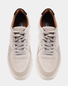 Steve Madden Scenario Sneakers in Cream Nubuck