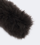 Yves Salomon Shearling headband