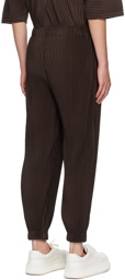 HOMME PLISSÉ ISSEY MIYAKE Brown Monthly Color June Trousers